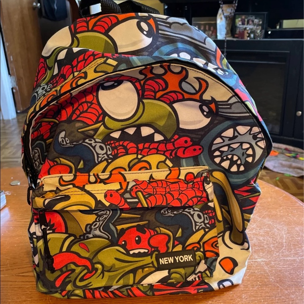 New York Insect Graffiti Backpack